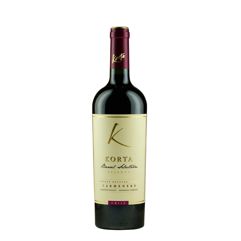 CARMENERE 2019 - BARREL SELECT 
Korta Wines - Curico 