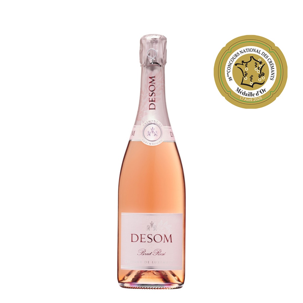 Desom Brut ROSE 
CREMANT DE LUXEMBOURG
