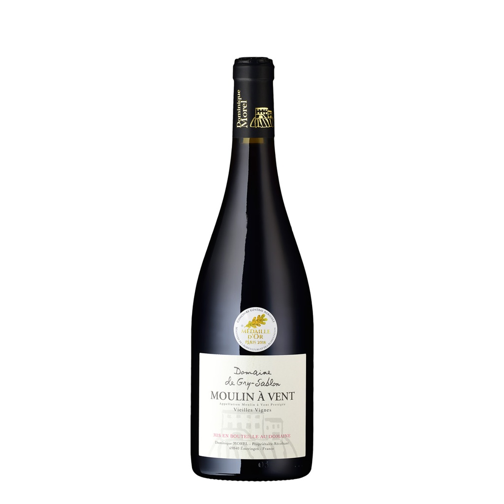 MOULIN A VENT AOC 
Villeilles Vignes - Domaine de Gry-Sablon 
