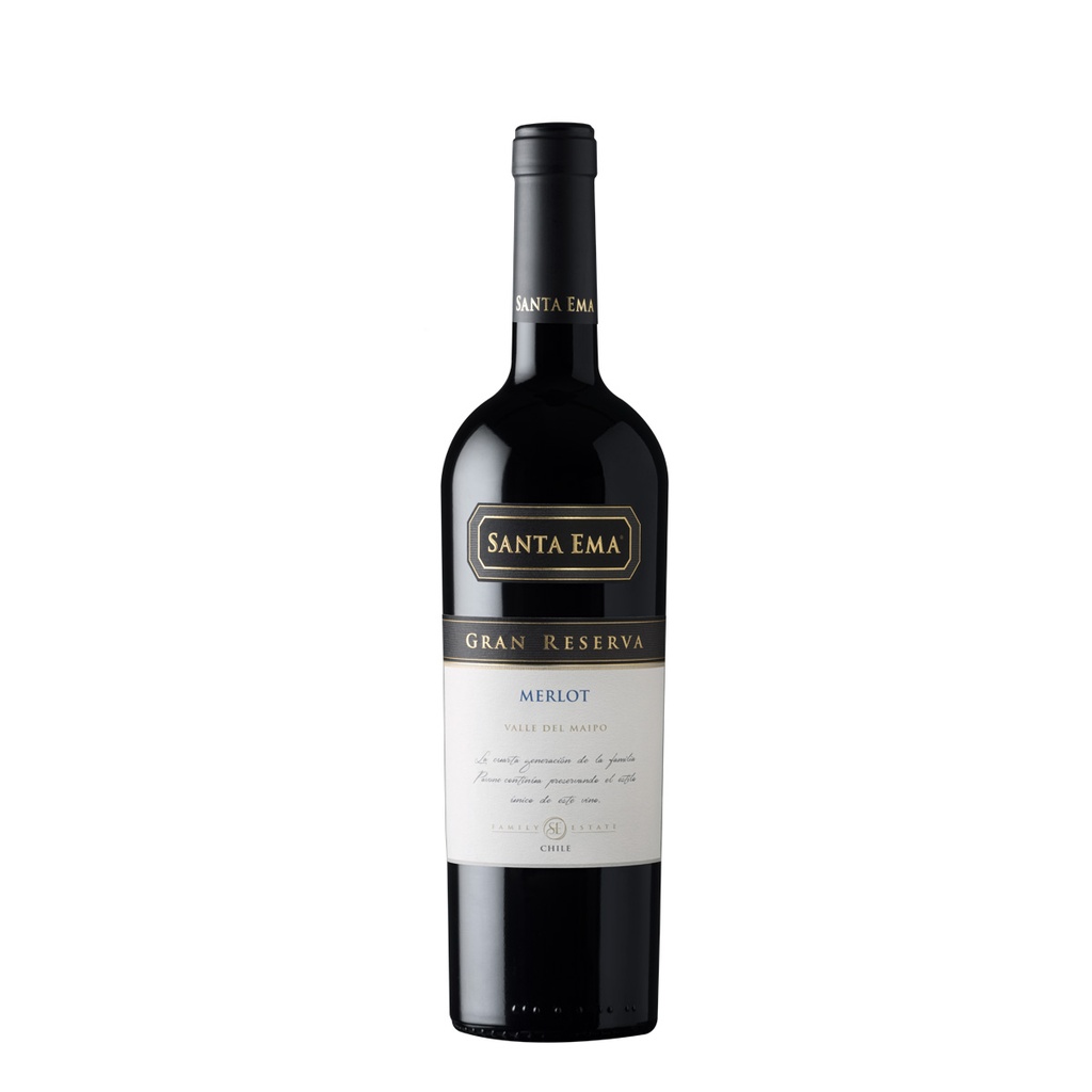 MERLOT Gran Réserva
Vina Santa Ema - Cachapoal Valley